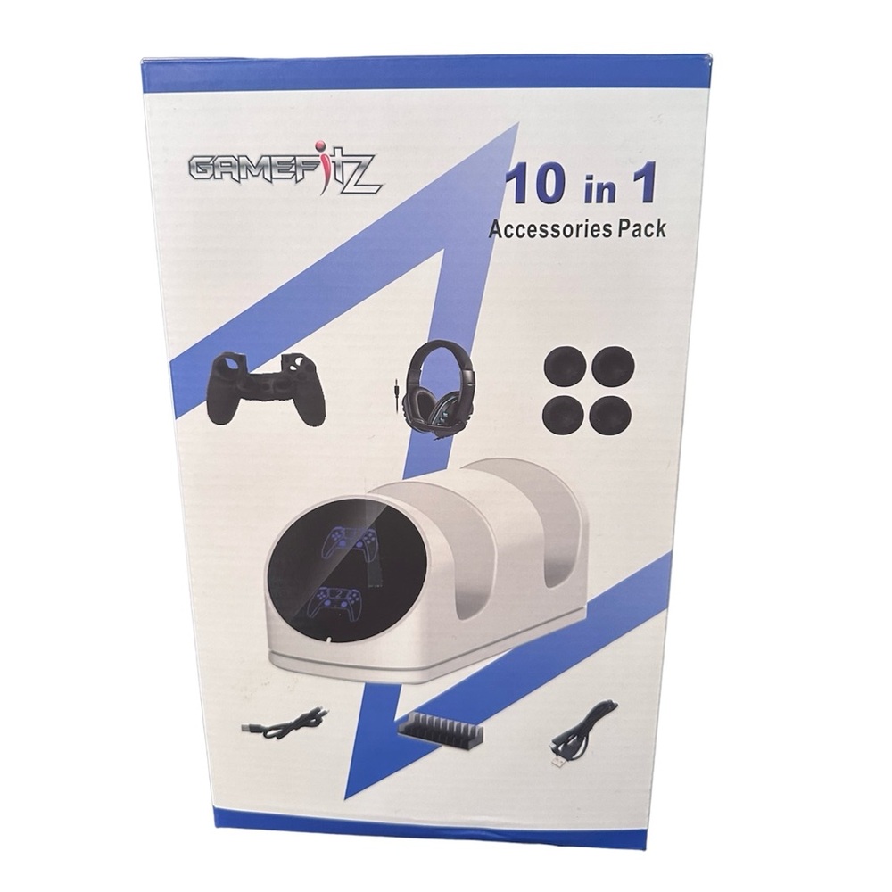 GAMEFITZ 10 IN 1 PLAYSTATION 5 PS5 ACCESSORIES PACK NEW IN BOX